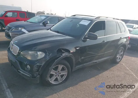 2008 BMW X5 4.8I from USA, damaged, VIN 5UXFE83578L165554